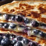 Blueberry Breakfast Quesadilla – Sweet, Cheesy & Perfectly Golden!