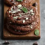 Chocolate Mint Cookies