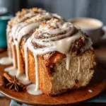 Cinnamon Bread with Chai Icing