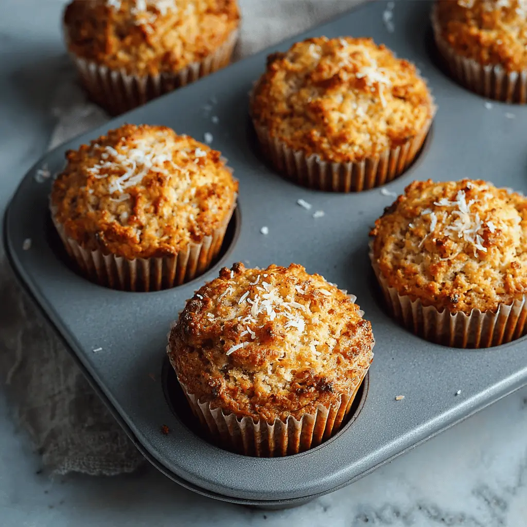 Coconut Banana Muffins: Easy, Irresistibly Moist Treats at Home