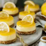 Mini Lemon Cheesecakes with Lemon Curd – Easy Dessert Recipe
