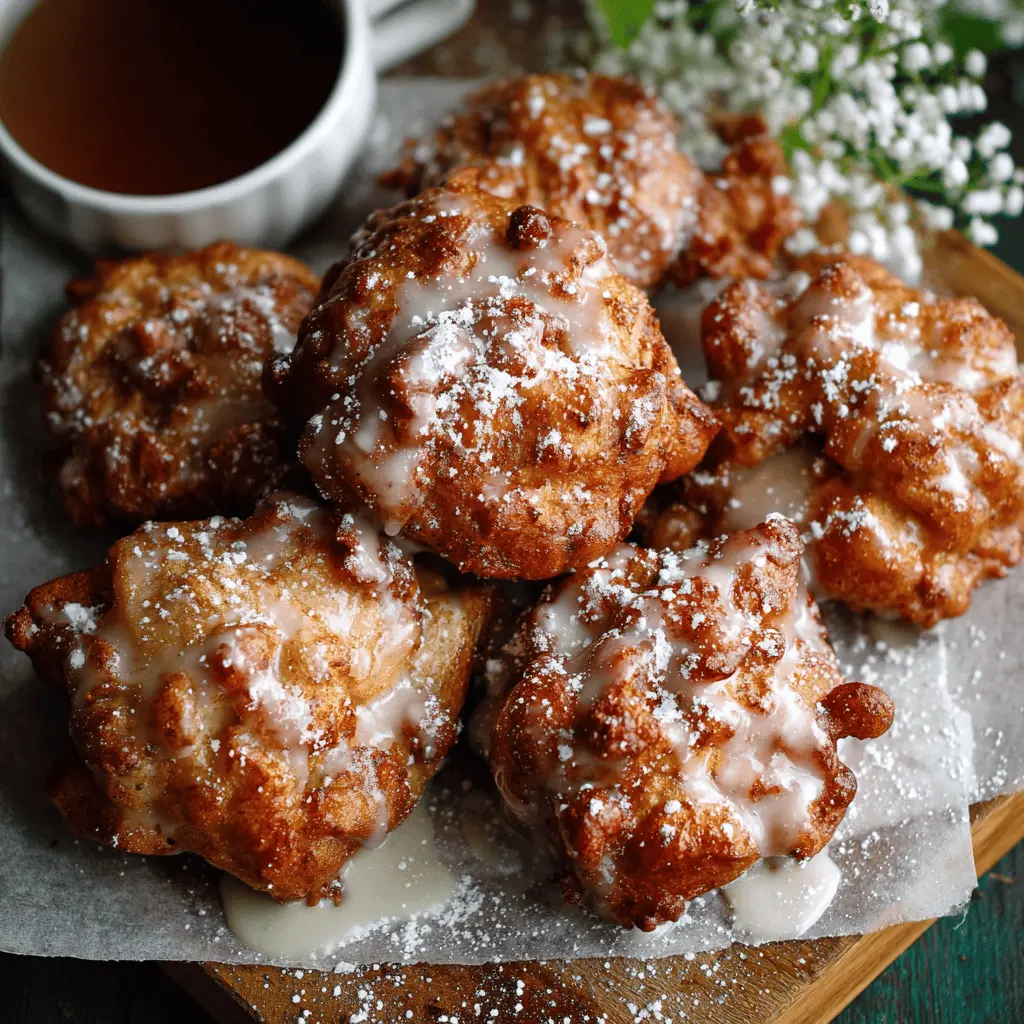 Spiced Maple Apple Fritters: Indulgent Treat for Homemade Bliss
