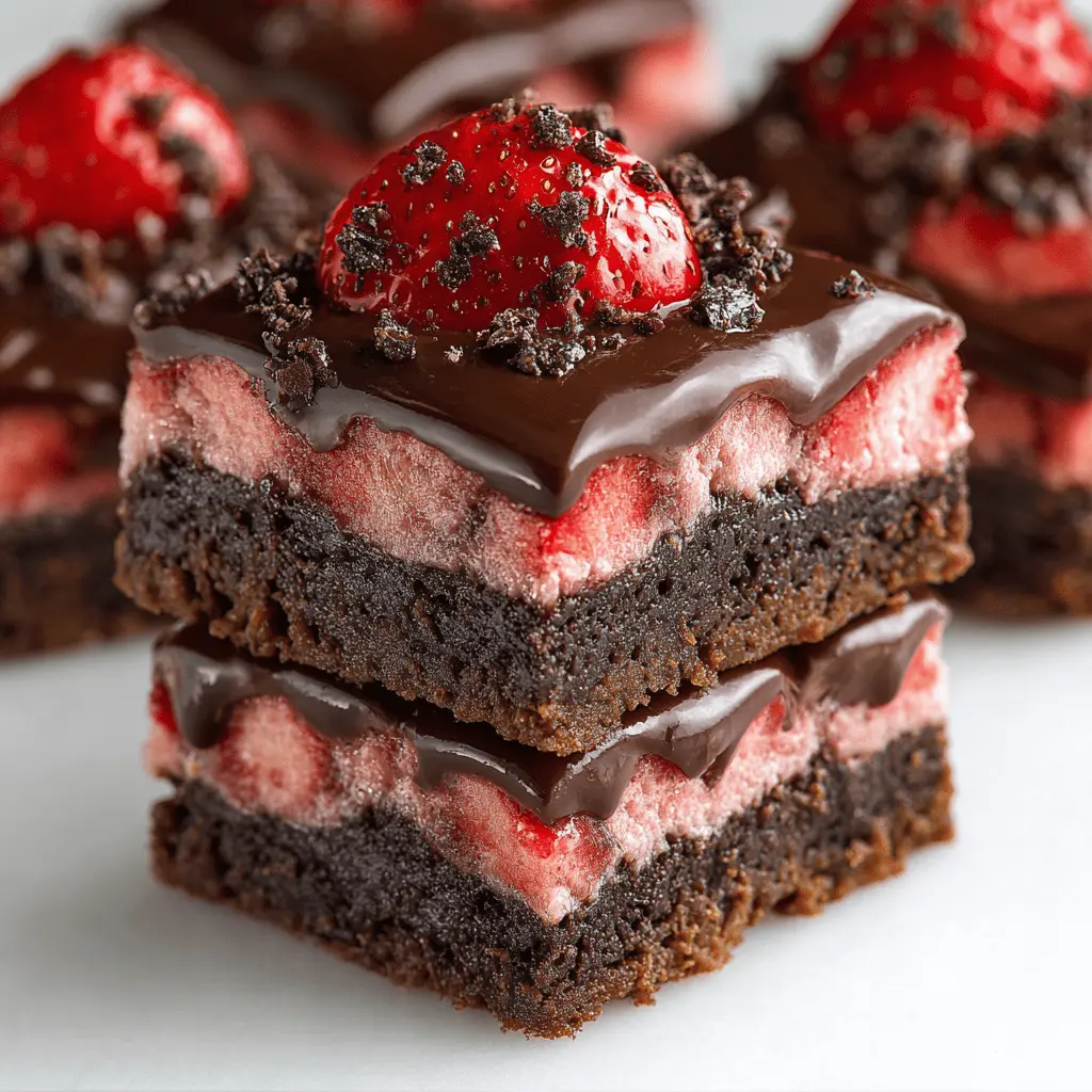 Strawberry Chocolate Dessert Bars: Easy Indulgence for All