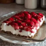 Strawberry Pretzel Pie