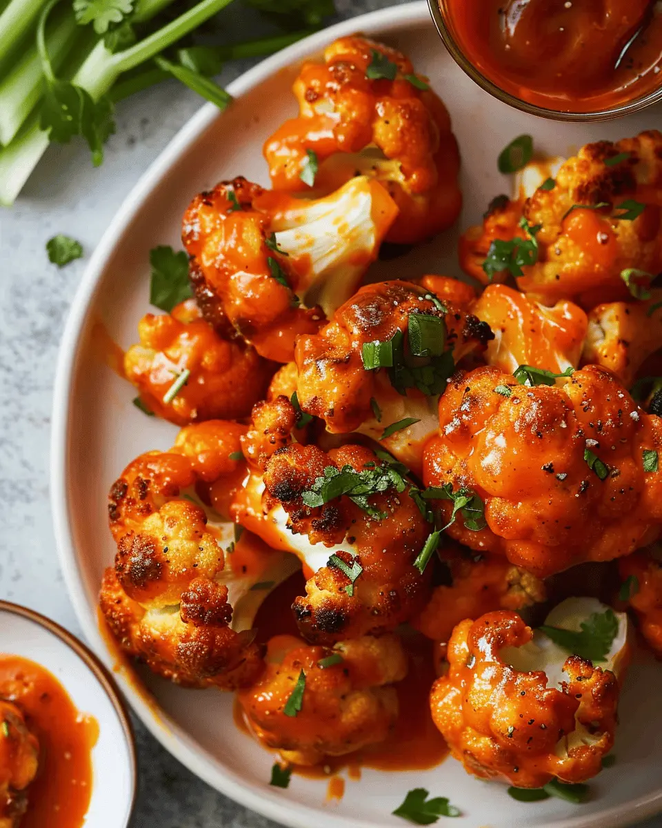 Air Fryer Buffalo Cauliflower: The Easy Healthy Snack You’ll Love