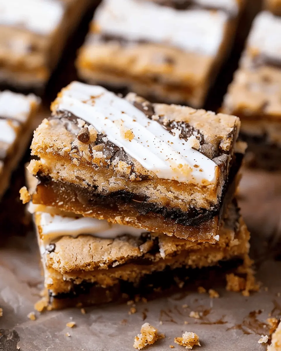 Best S’mores Cookie Bars: Soft, Gooey, and So Easy to Make