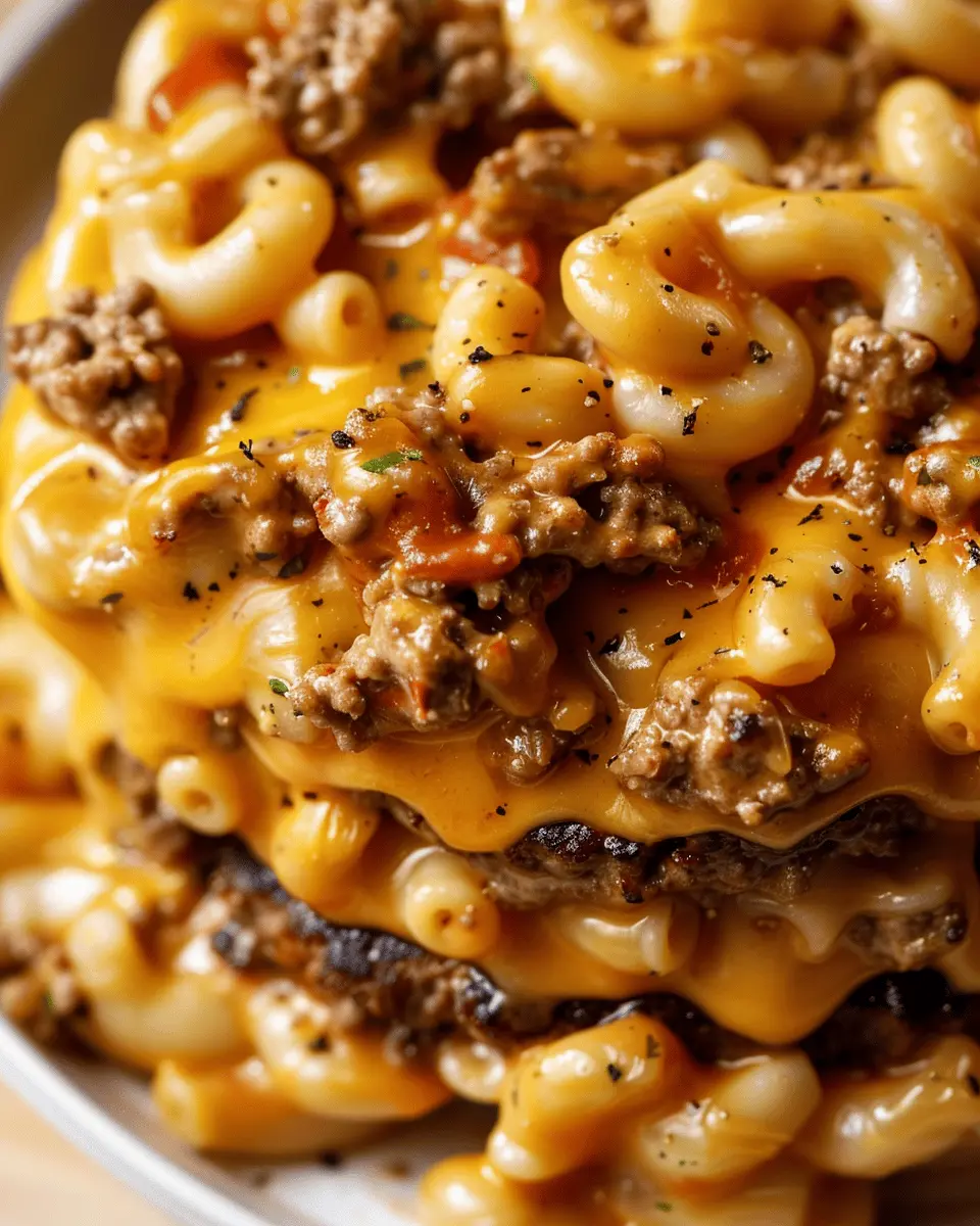 Cheeseburger Hamburger Helper: Easy Turkey Bacon Delight