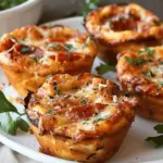 Cheesy Italian-Style Pizza Muffins