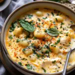 Creamy Gnocchi Chicken Soup