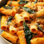 Creamy Pumpkin Pasta with Italian Sausage
