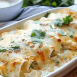 Creamy White Chicken Enchiladas