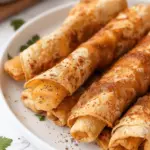 Crispy Air Fryer Apple Pie Taquitos