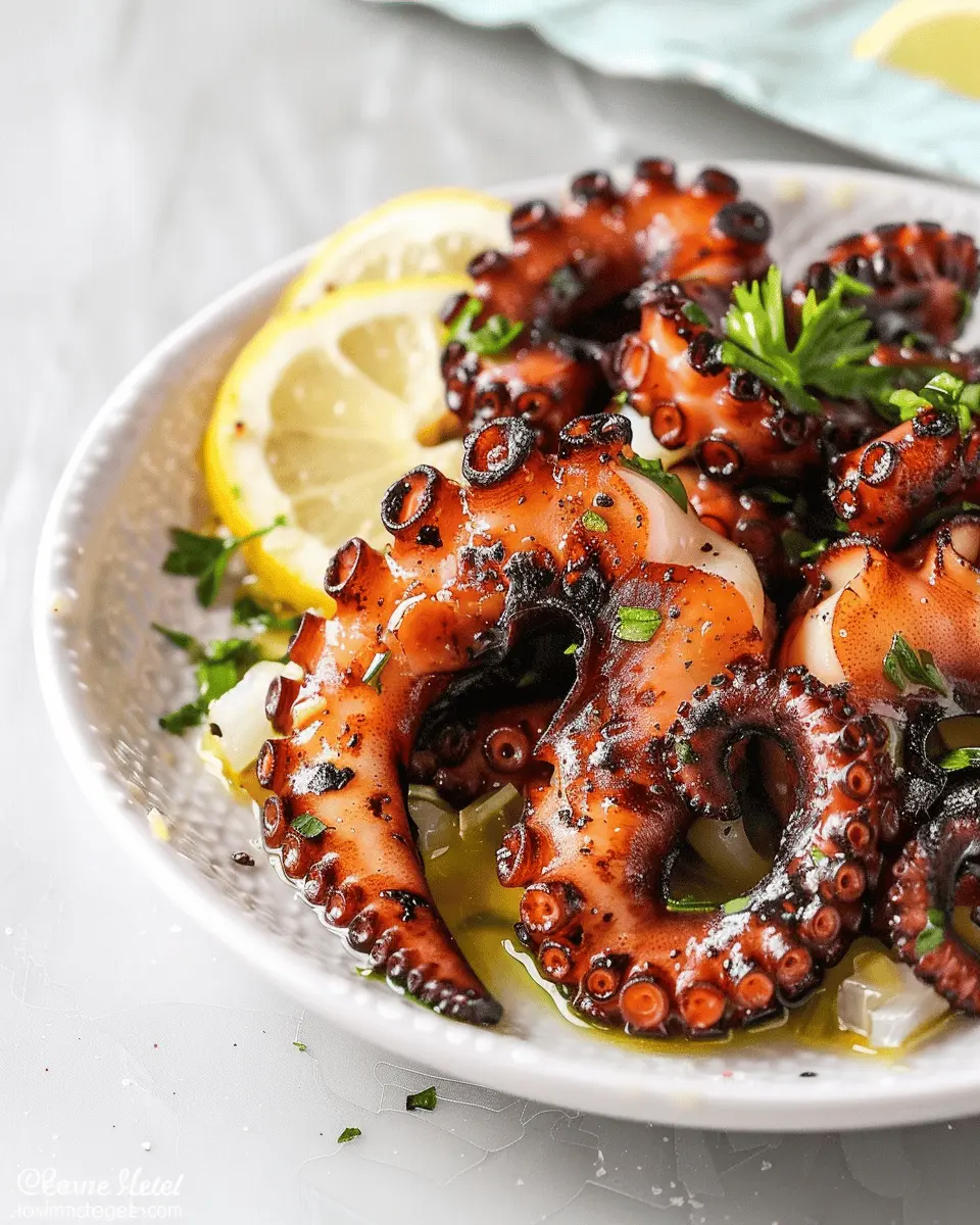 Easy Grilled Octopus Recipe: Juicy Flavors That Will Amaze You