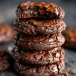 Fudgy Chocolate Brownie Cookies