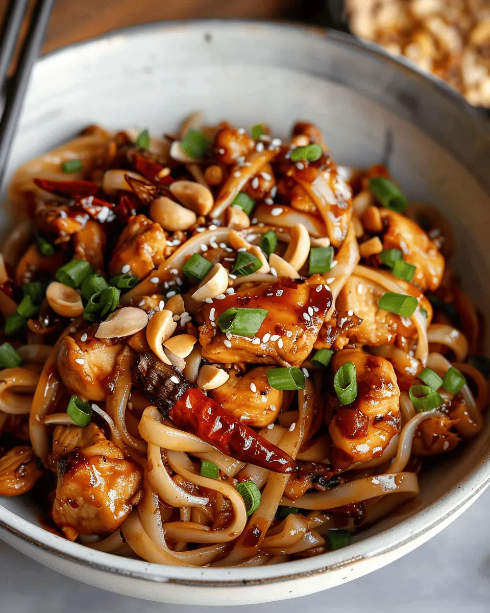 Kung Pao Chicken Noodles: Easy Recipe for Flavorful Comfort Food