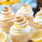 Lemon Meringue Cupcakes with Lemon Curd Filling