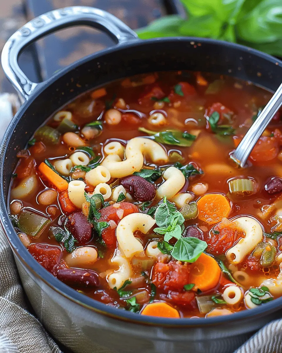 Olive Garden Minestrone Soup Copycat: A Hearty Family Favorite