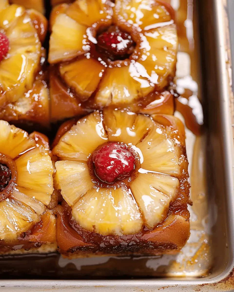 Pineapple Upside Down Cinnamon Rolls: Indulgent and Easy Twist