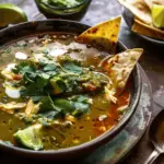 Salsa Verde Tortilla Soup