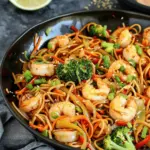 Shrimp Stir Fry with Noodles