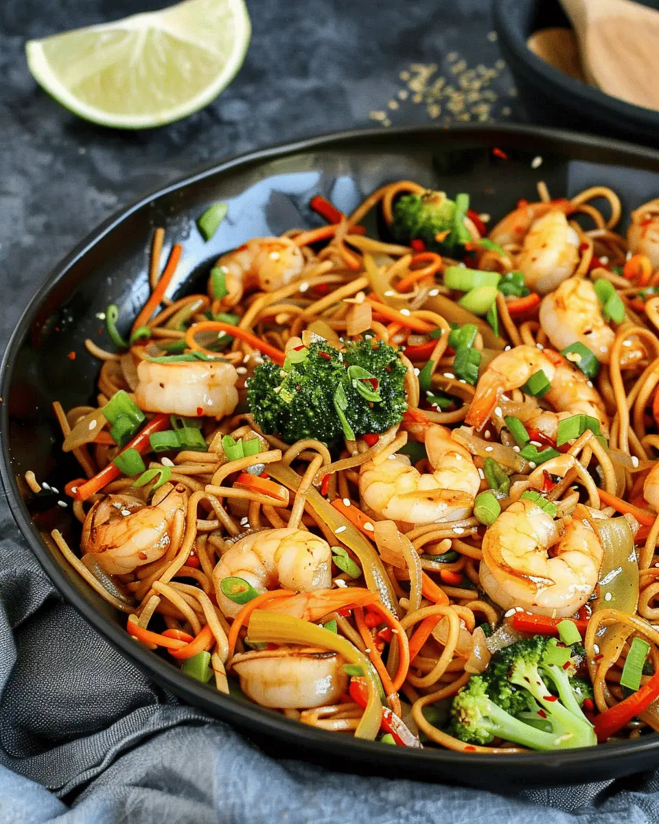 Shrimp Stir Fry with Noodles: Easy, Delicious Weeknight Dinner