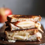 The Best Turkey & Apple Grilled Cheese