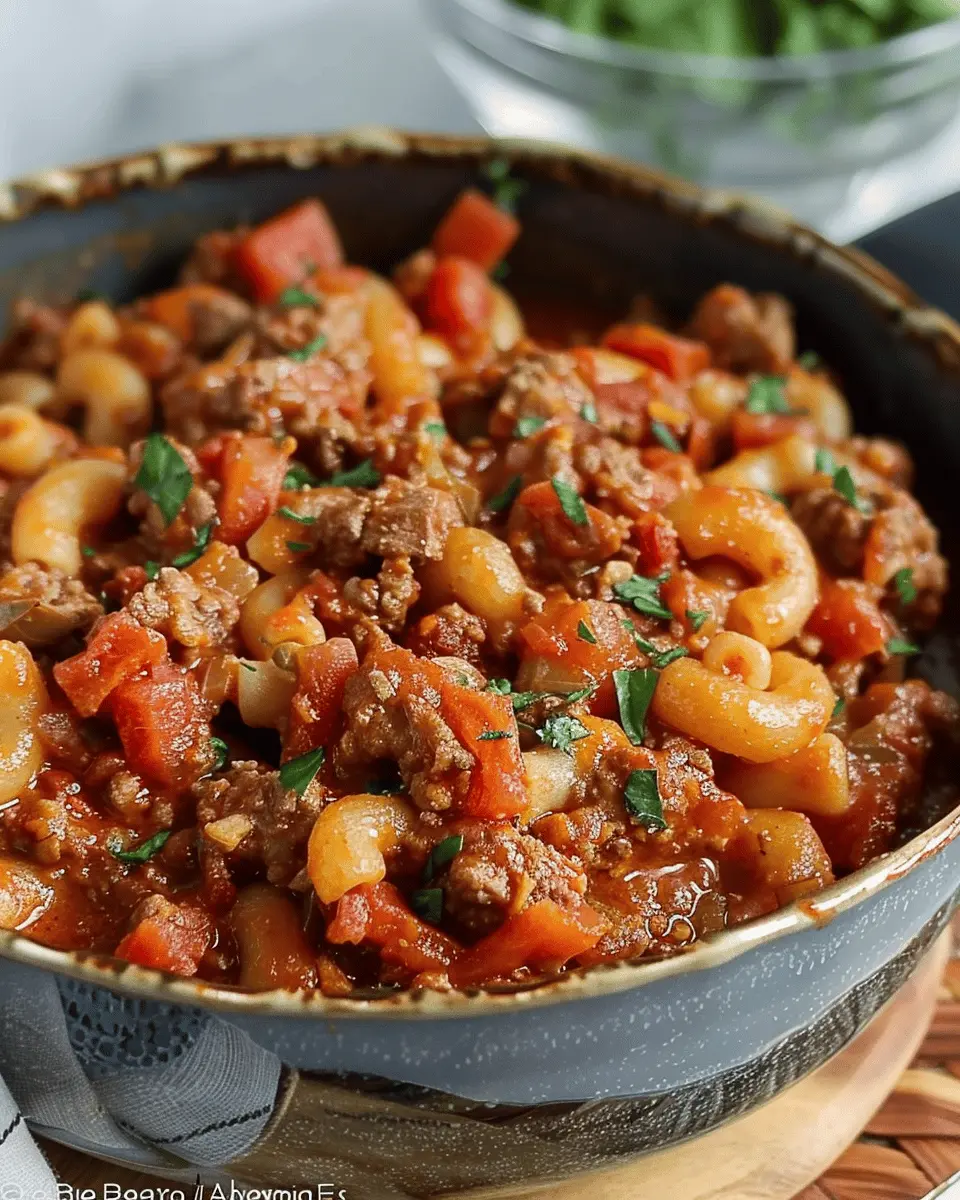 Hearty Grandma’s Goulash: A Cozy, Comforting Classic Redefined