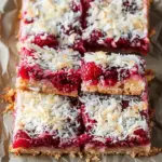 Raspberry Coconut Magic Bars