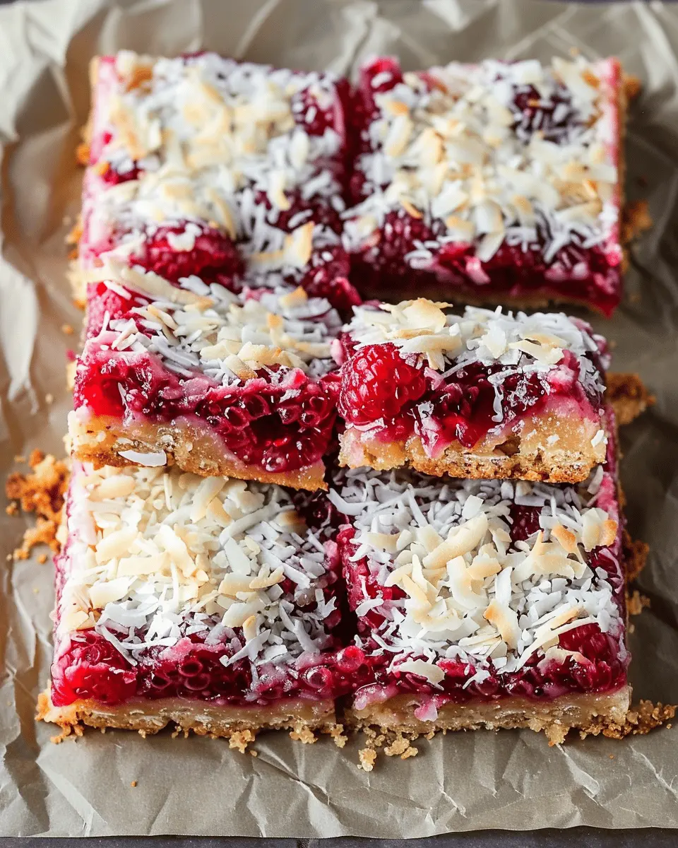 Raspberry Coconut Magic Bars: Easy Indulgence for Any Occasion