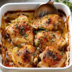 30-min Oven Baked Chicken Thighs