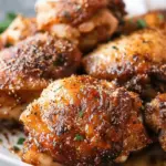 Best Crispy Baked Thighs