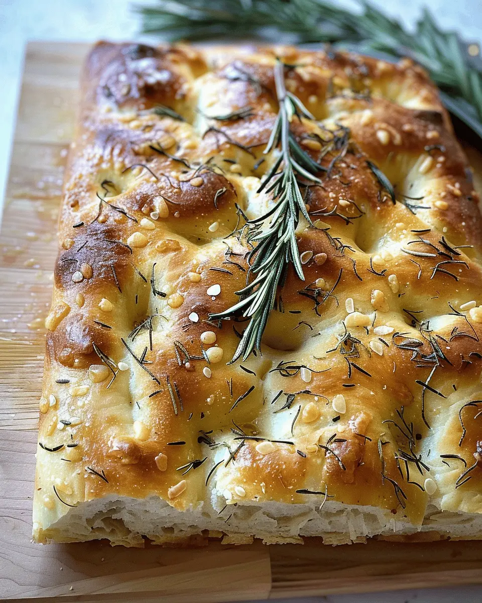 Homemade Focaccia: Easy Recipe for Flavorful Bread Lovers