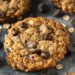 The best oatmeal chocolate chip cookies