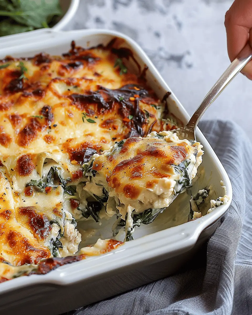 How to Make Spinach Artichoke Chicken Casserole Easy and Indulgent