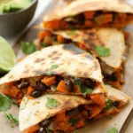 Sweet Potato & Black Bean Quesadillas