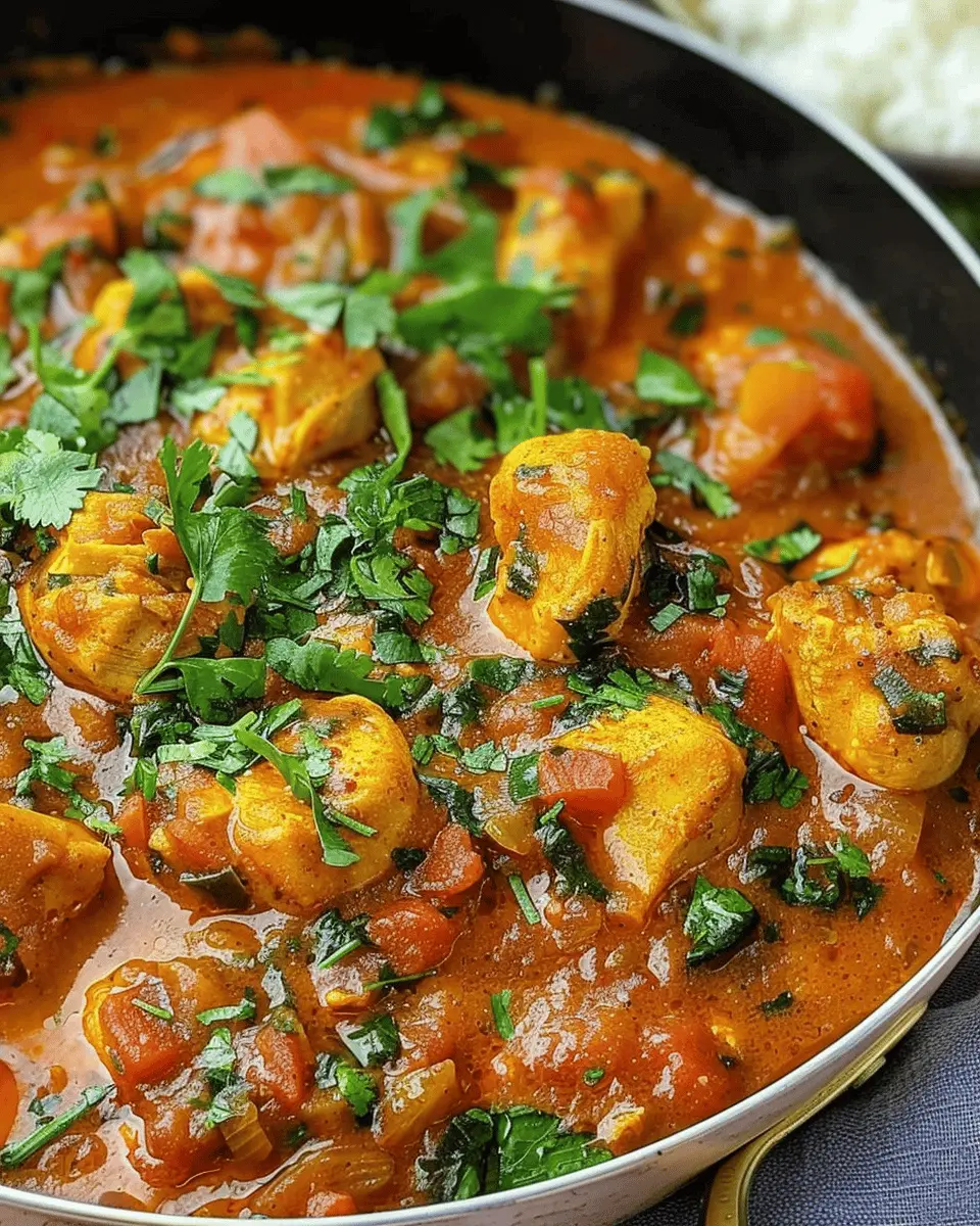 Healthy Chicken Curry: Easy Recipe for Flavorful Weeknight Meals