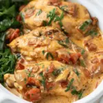 Crockpot Tuscan Chicken