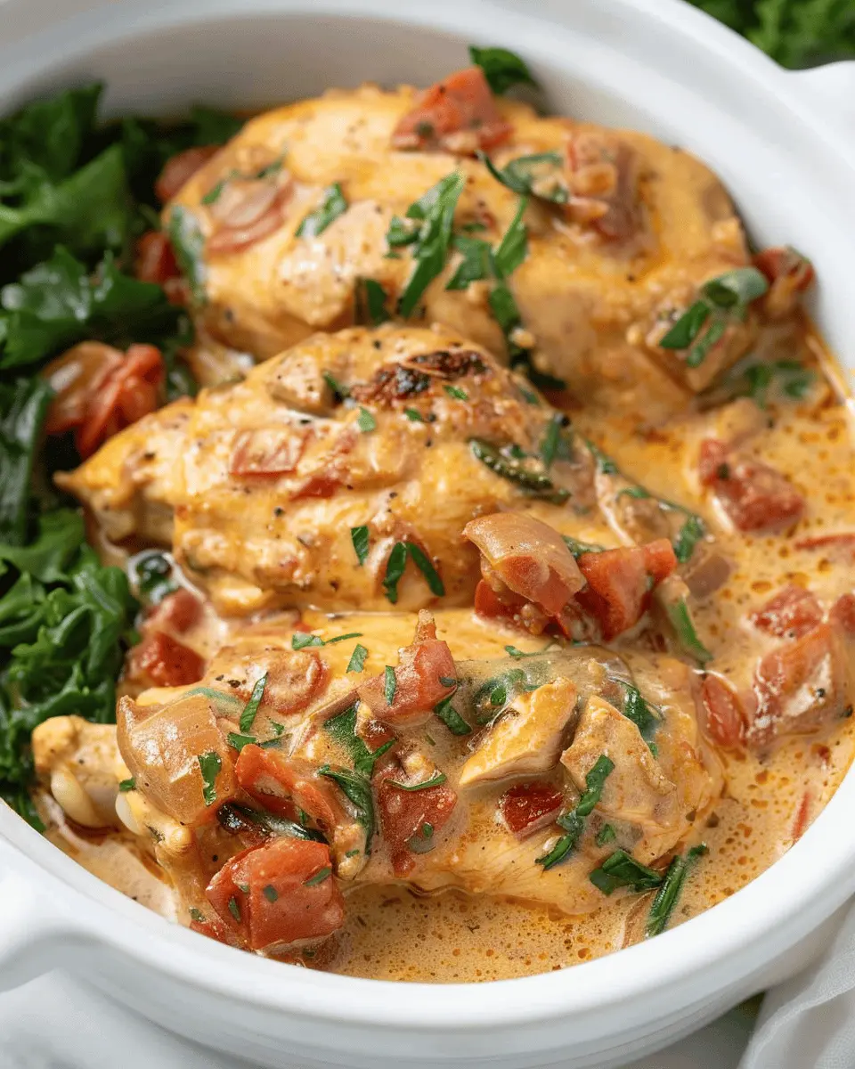 Crockpot Tuscan Chicken: Easy Comfort Food with Turkey Bacon