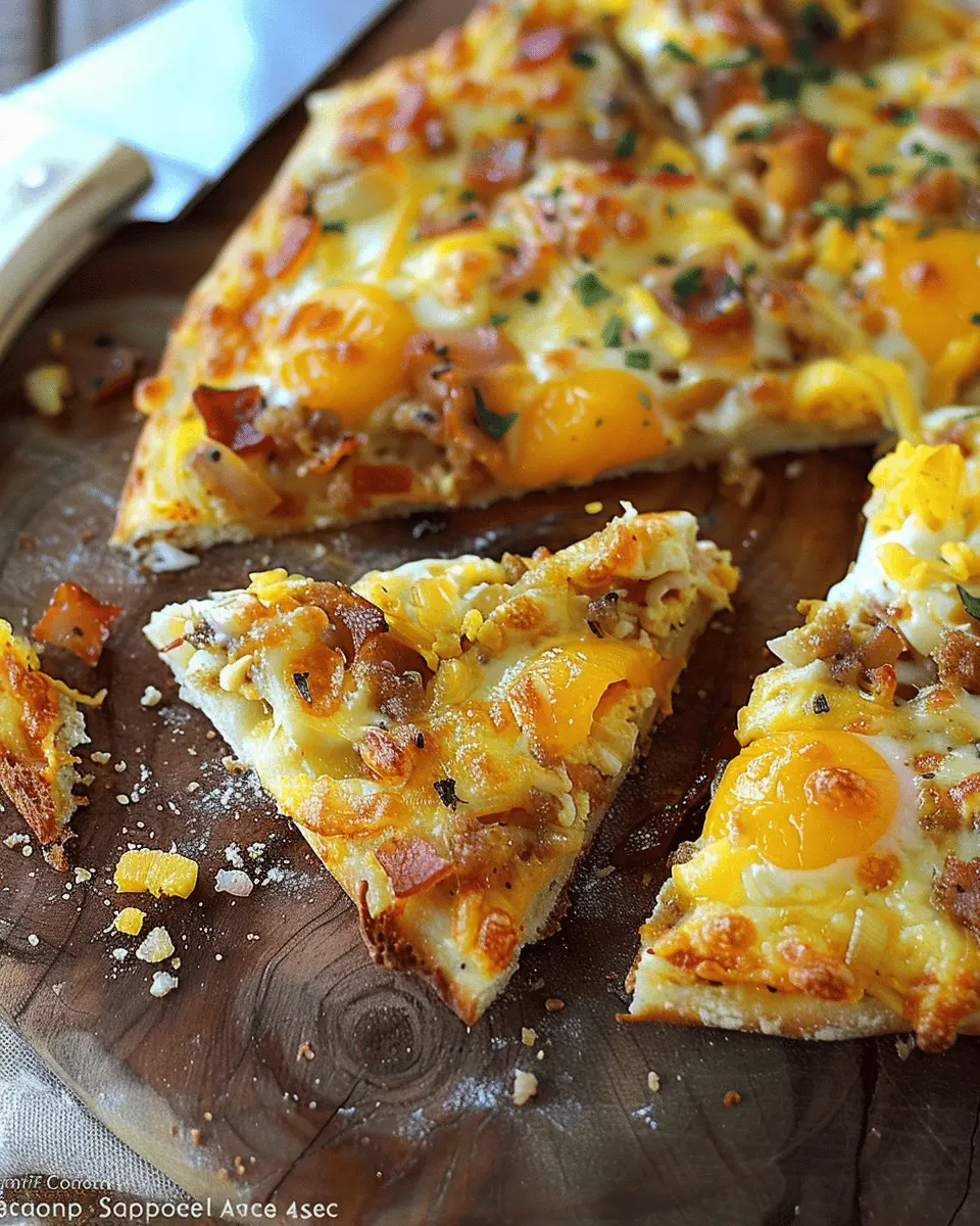 Copycat Casey’s Breakfast Pizza: Easy Turkey Bacon Delight