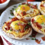 English Muffin Breakfast Pizzas