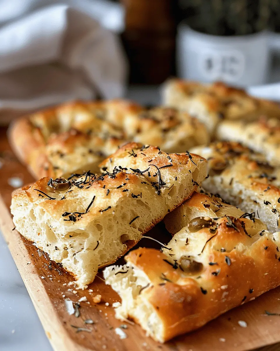 Overnight Focaccia: Easy Homemade Bread for Every Meal