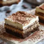 Easy Tiramisu Brownies