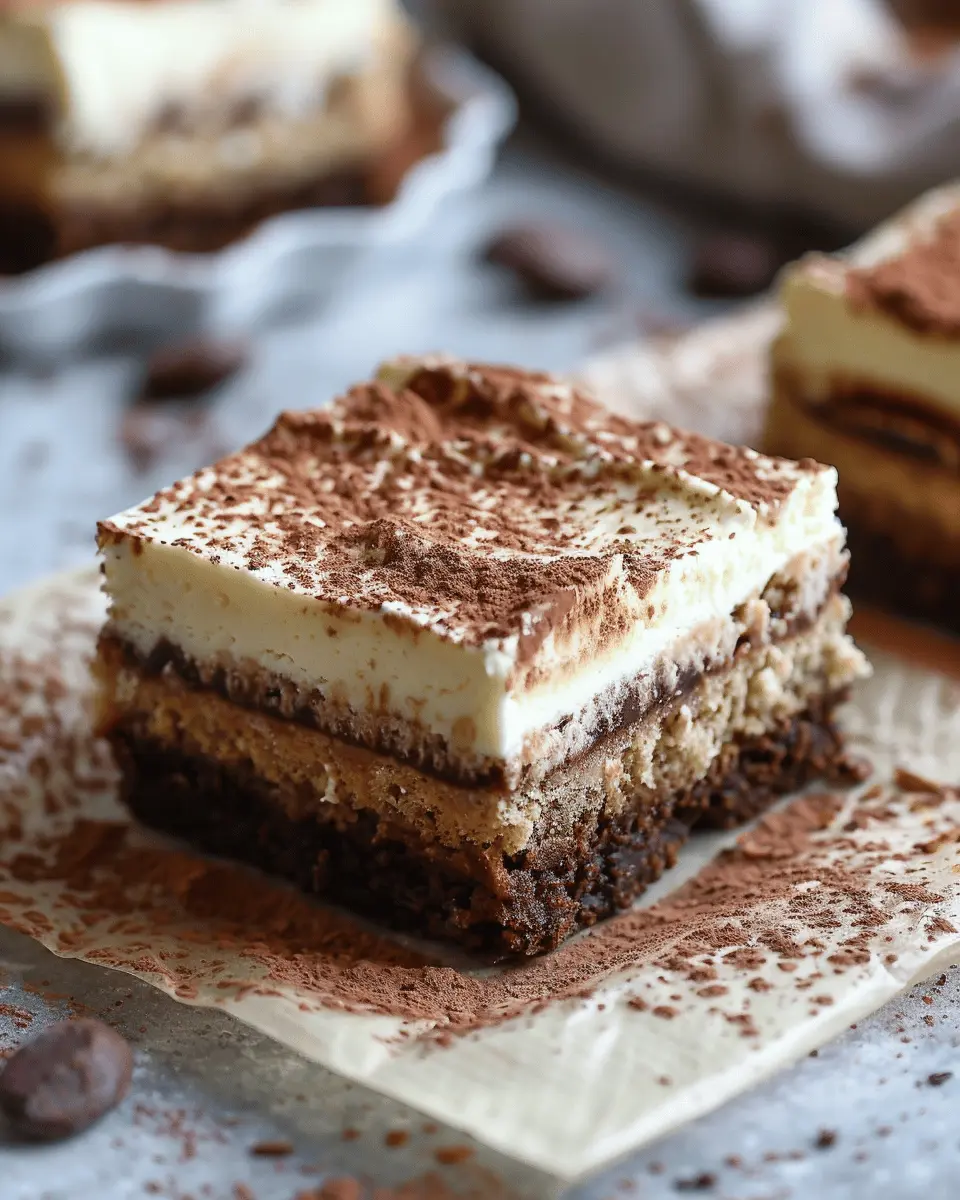Easy Tiramisu Brownies: Indulge in a Delicious Twist on Tradition
