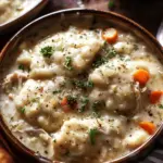 Crockpot Creamy Chicken and Dumplings
