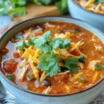 Crockpot Chicken Tortilla Soup