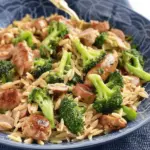 Chicken Sausage Broccoli Orzo – Easy, Wholesome & One-Pan Delicious!