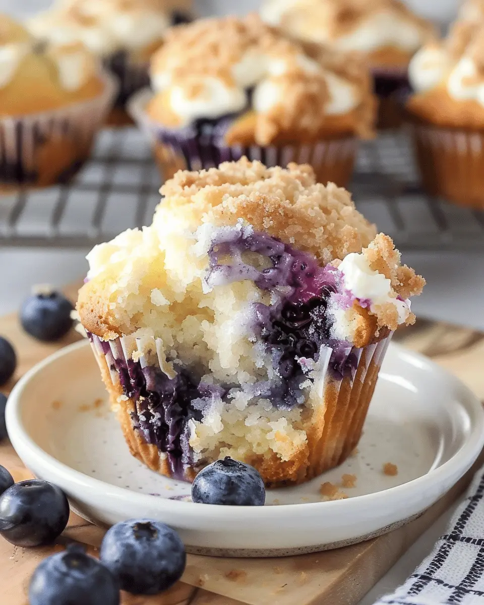 Blueberry Cream Cheese Muffins: The Easy Indulgence You Crave