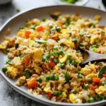 One-Pot Egg Fried Rice with Veggies