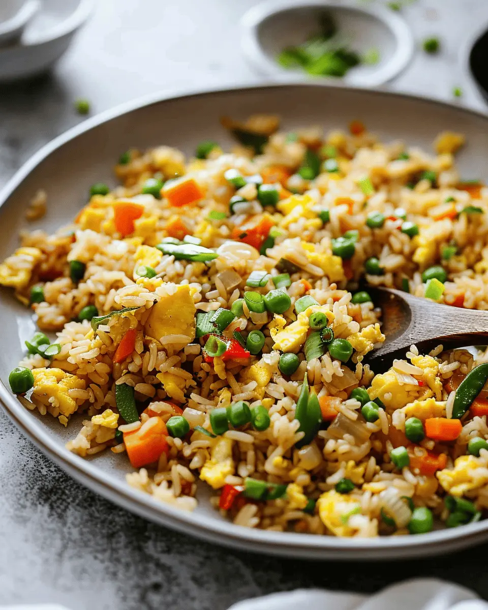 One-Pot Egg Fried Rice with Veggies: Easy Weeknight Delight