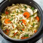 Slow Cooker Chicken Noodle Soup
